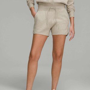 Lululemon Cotton-Cashmere Knit High-Rise Short 4"